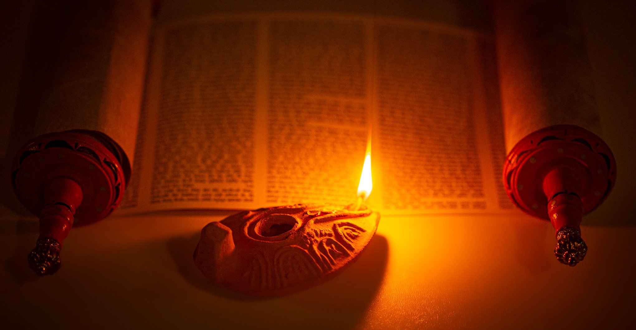 An Ancient Lamp Illuminating the Hebrew Text of the Torah